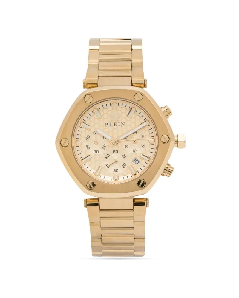 Philipp Plein The Hexagon 42mm - Gold Gold