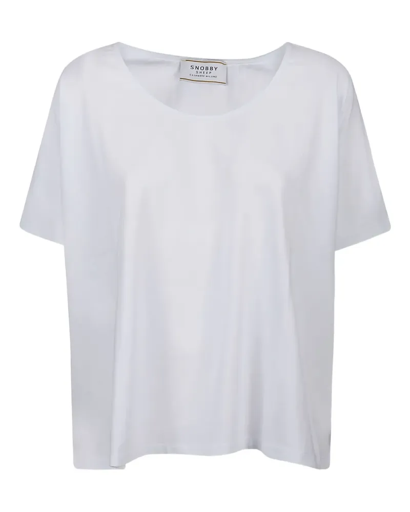 Snobby Sheep Klassisches T-Shirt - Weiß Weiß