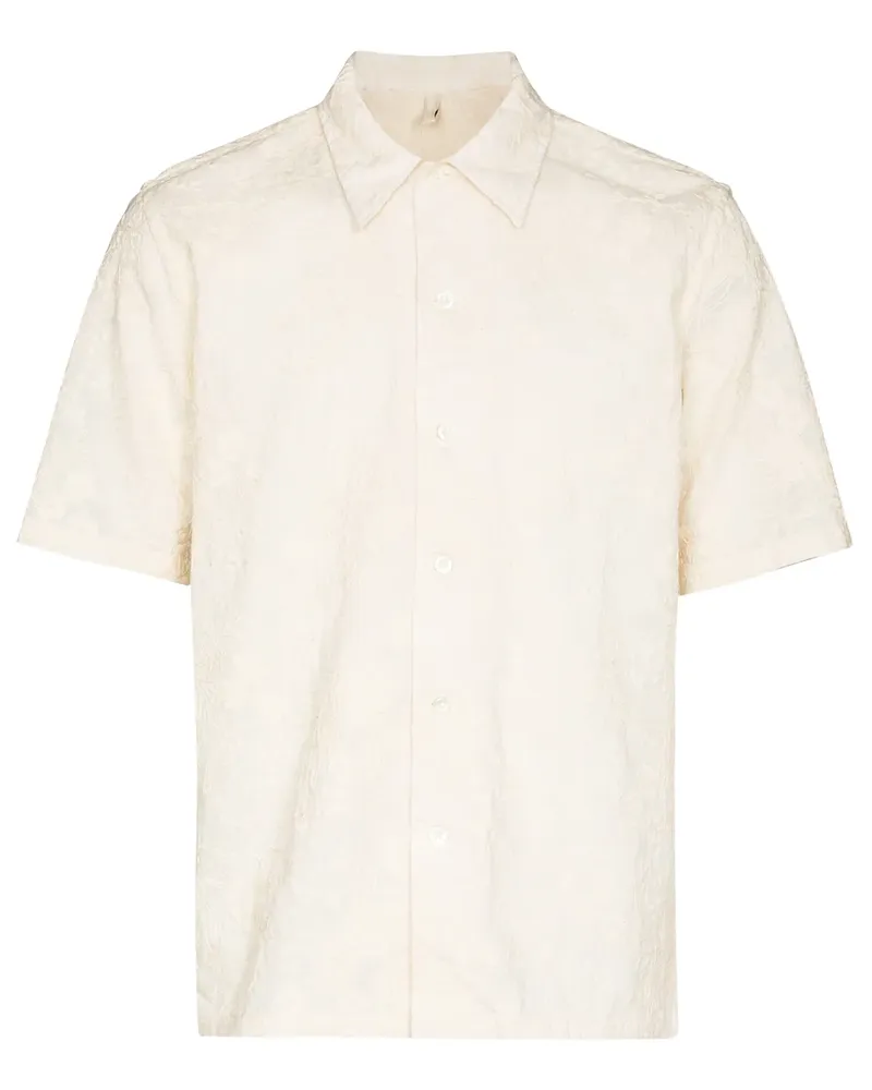 Sunflower Space Hemd mit Blumenstickerei - Nude Nude