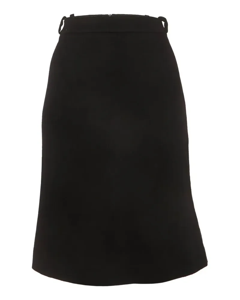 Max Mara felted pencil skirt - Schwarz Schwarz