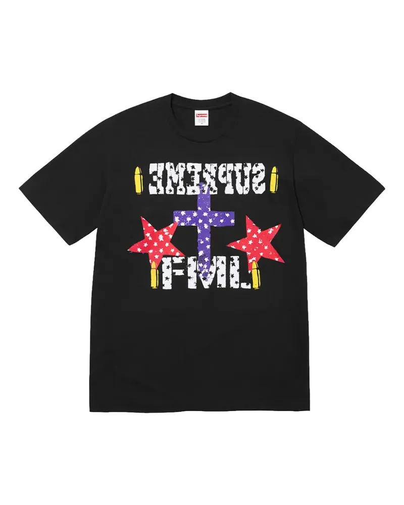 Supreme Being FML T-Shirt mit grafischem Print - Schwarz Schwarz