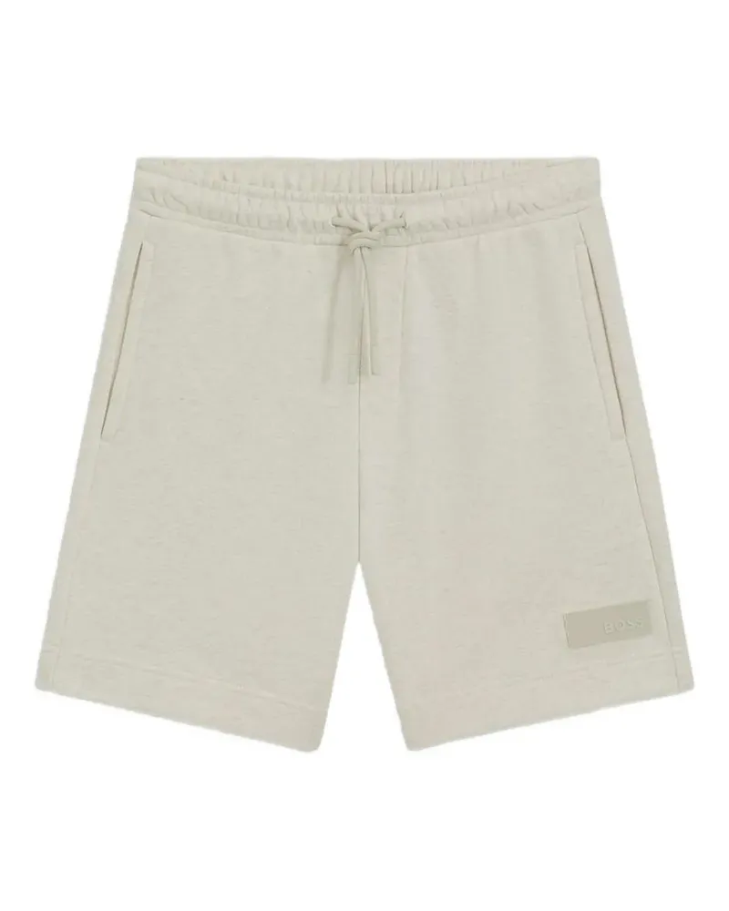 HUGO BOSS Shorts aus Baumwoll-Frottee - Nude Nude