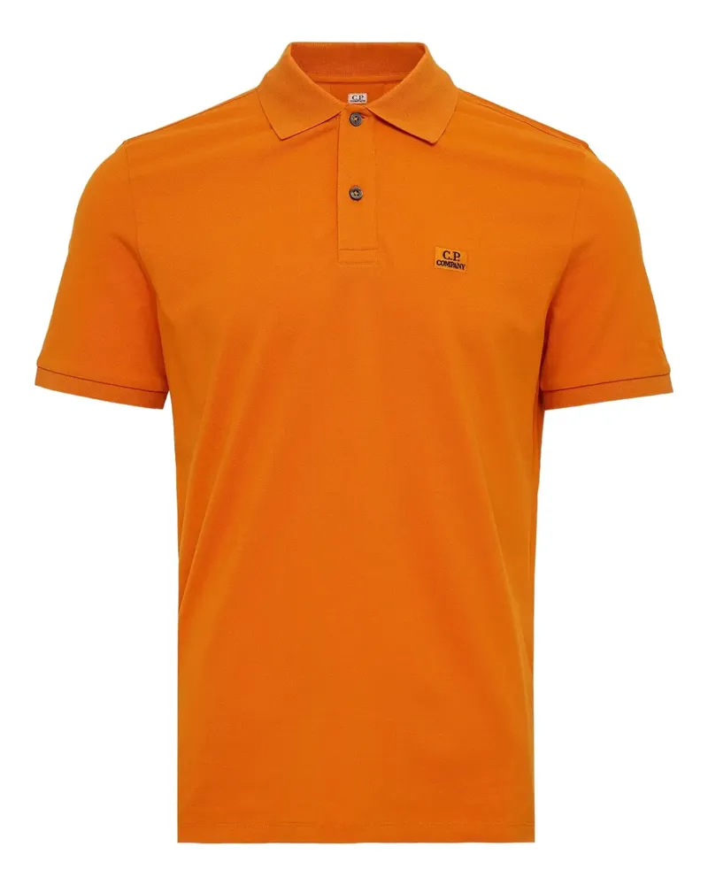 C.P. Company Kurzärmeliges Poloshirt - Orange Orange