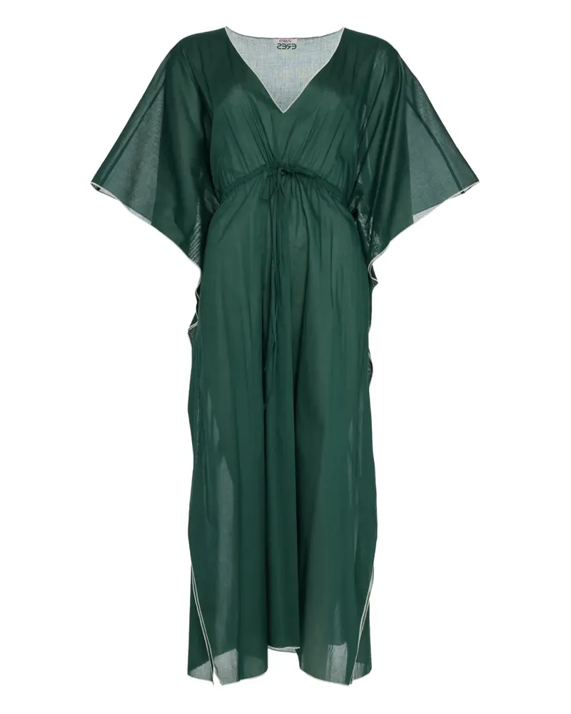Eres Voilier Kleid mit V-Ausschnitt - Grün Grün