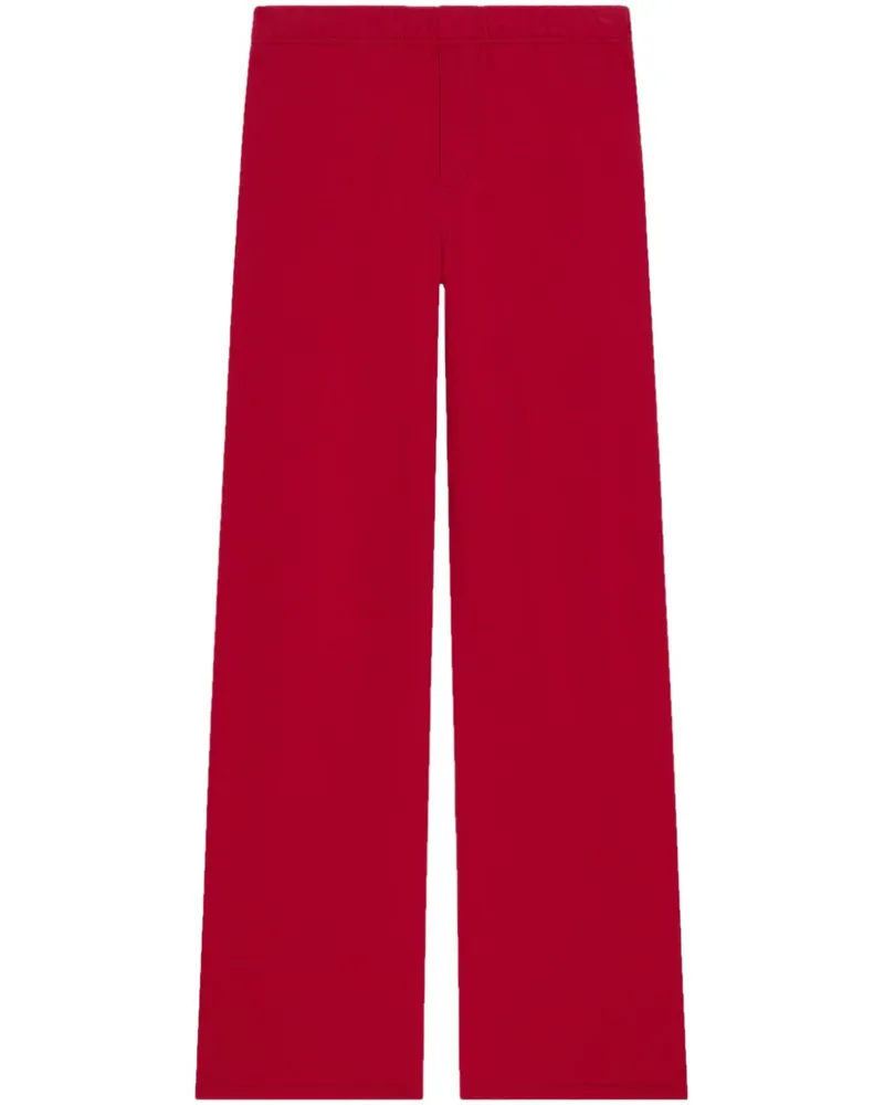 Courrèges Jogginghose mit Bootcut-Schnitt - Rot Rot