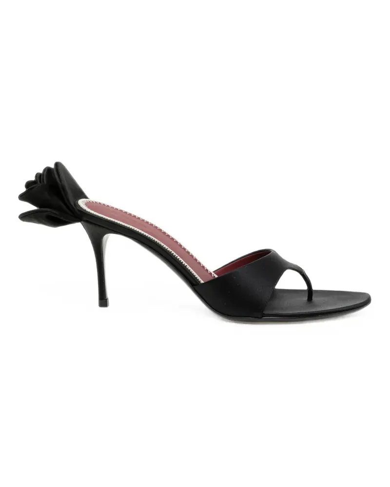 Magda Butrym Sandalen mit Zehensteg - Schwarz Schwarz