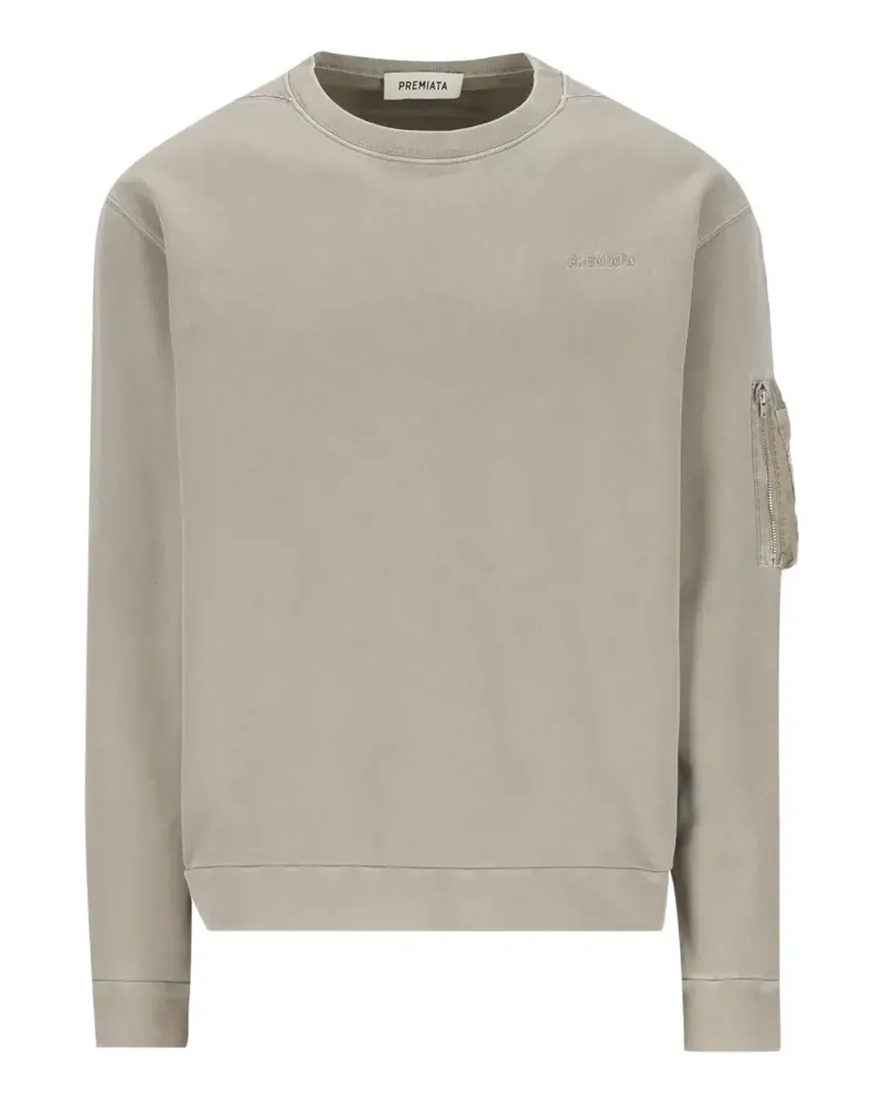 Premiata zip-pocket sweatshirt - Grau Grau