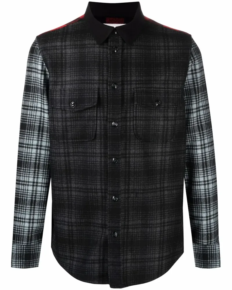 Woolrich Alaskan Patchwork-Hemd - Rot Rot