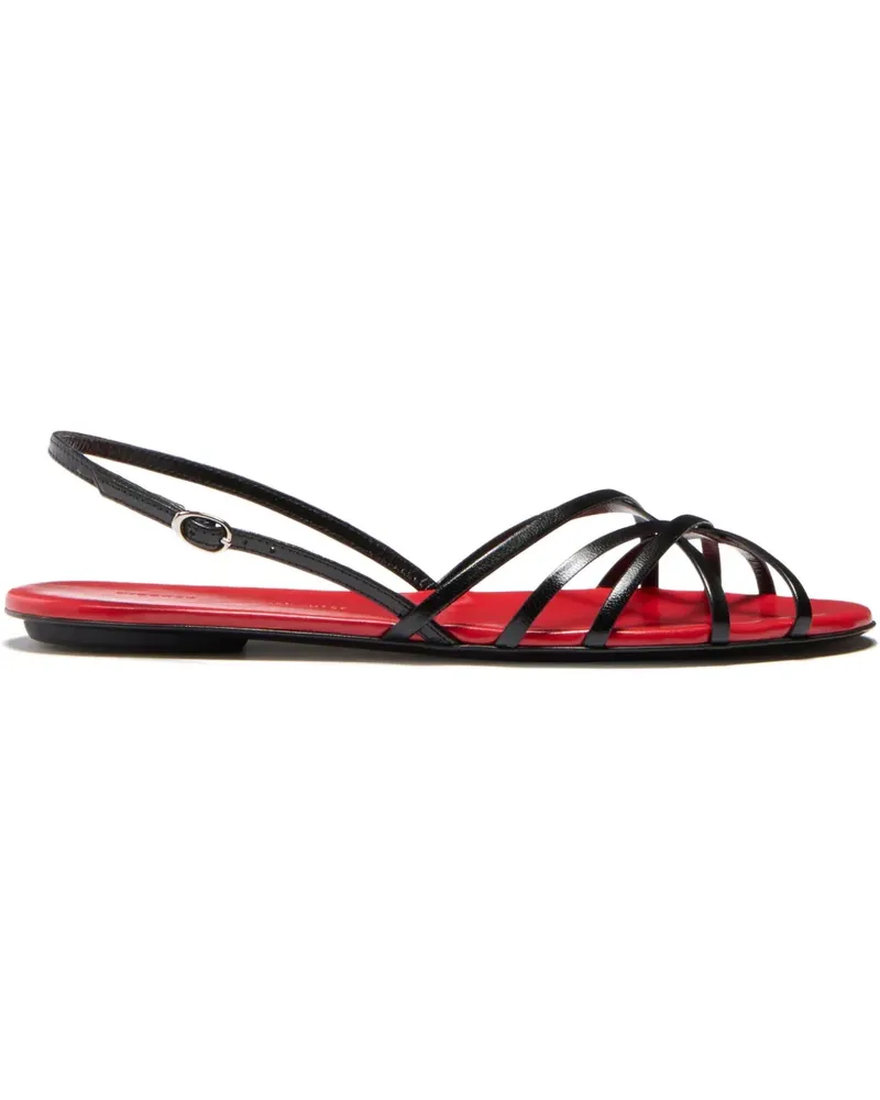 Proenza Schouler Uma Slingback-Sandalen - Schwarz Schwarz