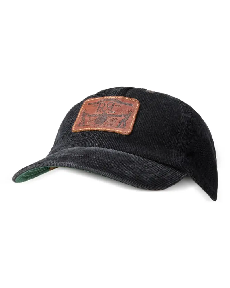Ralph Lauren Baseballkappe aus Cord - Schwarz Schwarz