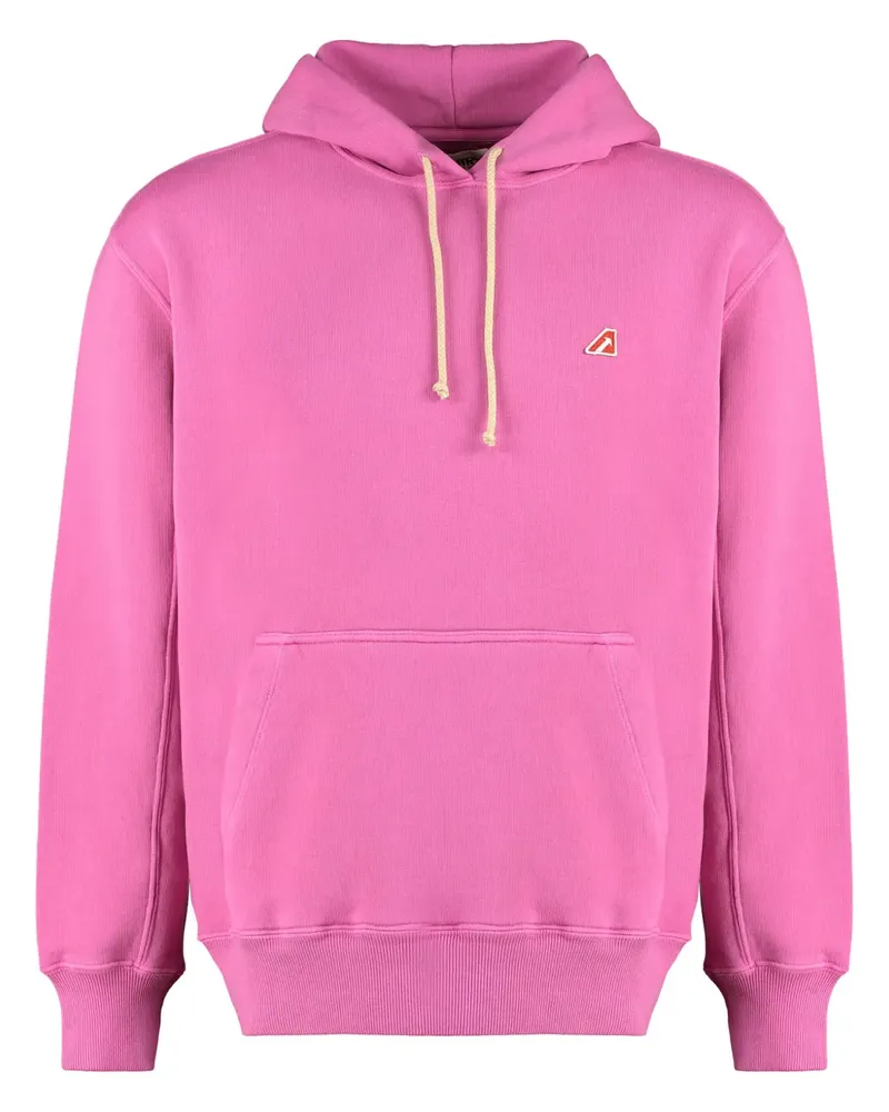 AUTRY Hoodie mit Logo-Applikation - Rosa Rosa
