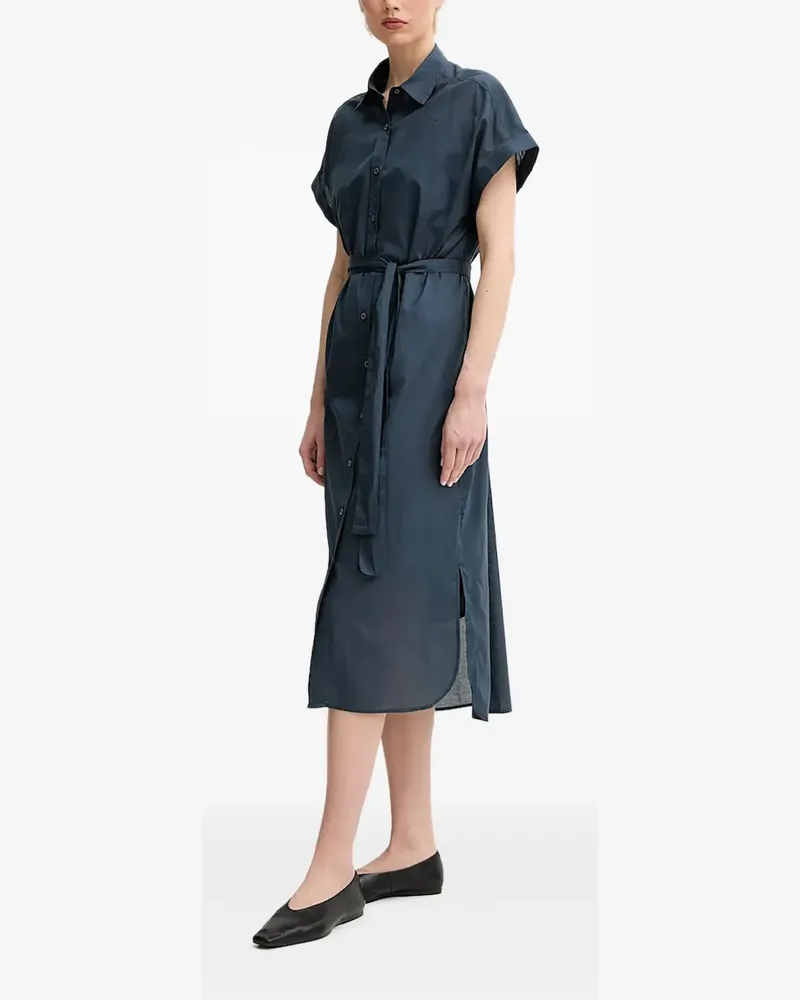 Marc O'Polo Midikleid mit Gürtel - Blau Blau