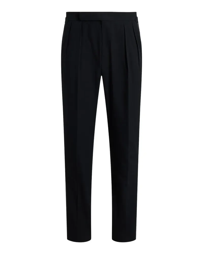 Ralph Lauren pleated trousers - Schwarz Schwarz