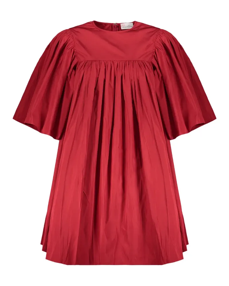 RED Valentino pleated-design dress - Rot Rot