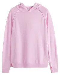 Chinti & Parker Gestrickter Hoodie mit Raglanärmeln Rosa