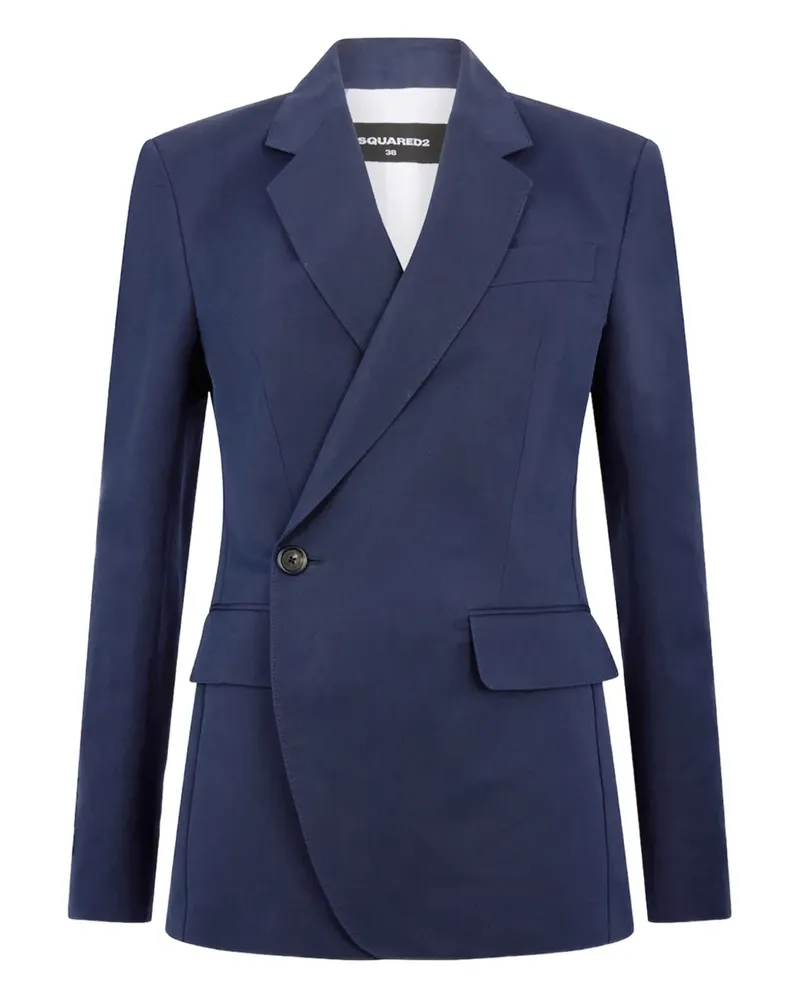 Dsquared2 Sakko mit Knopfverschluss - Blau Blau