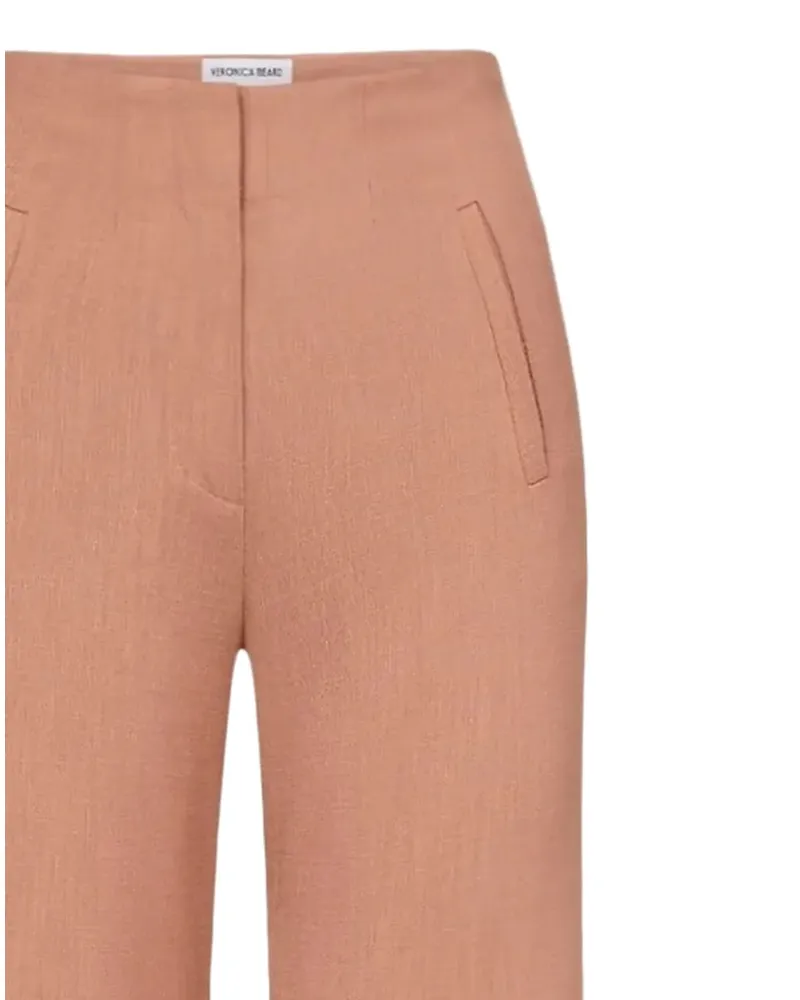 Veronica Beard Weite High-Waist-Hose - Orange Orange