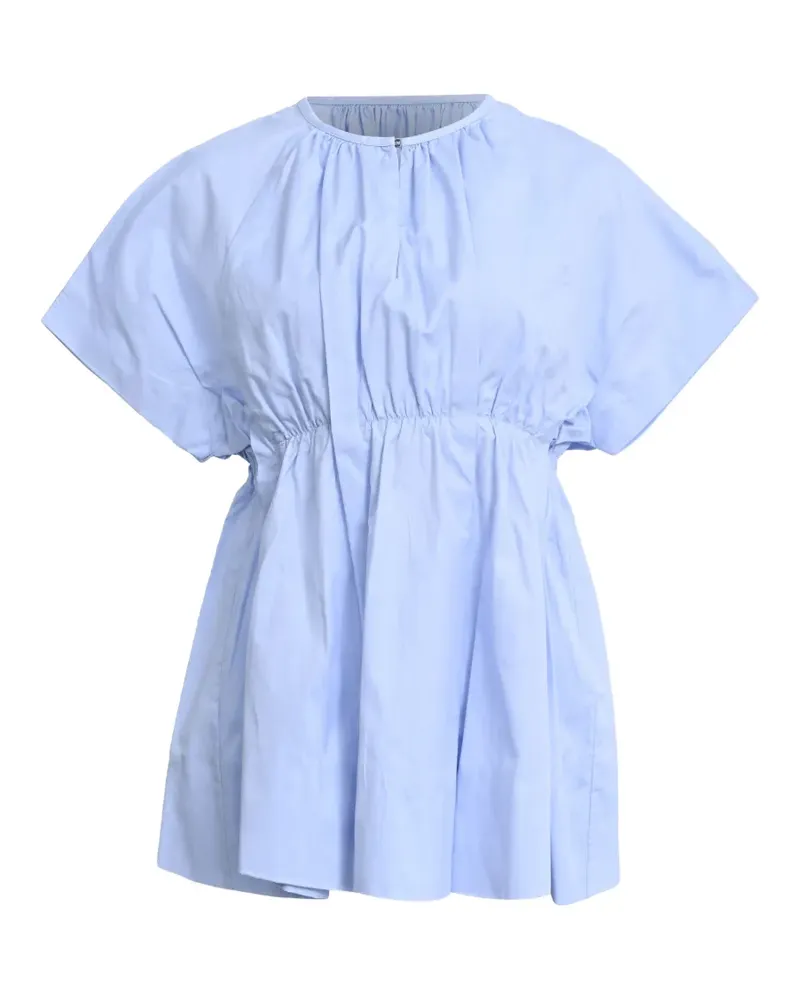 Victoria Beckham short-sleeve blouse - Blau Blau