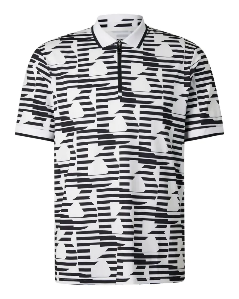 Bogner Valentin Poloshirt mit Logo-Print - Weiß Weiß