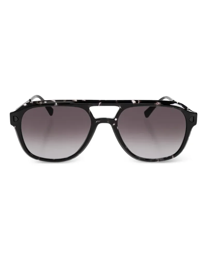 Mykita tortoiseshell-effect sunglasses - Schwarz Schwarz