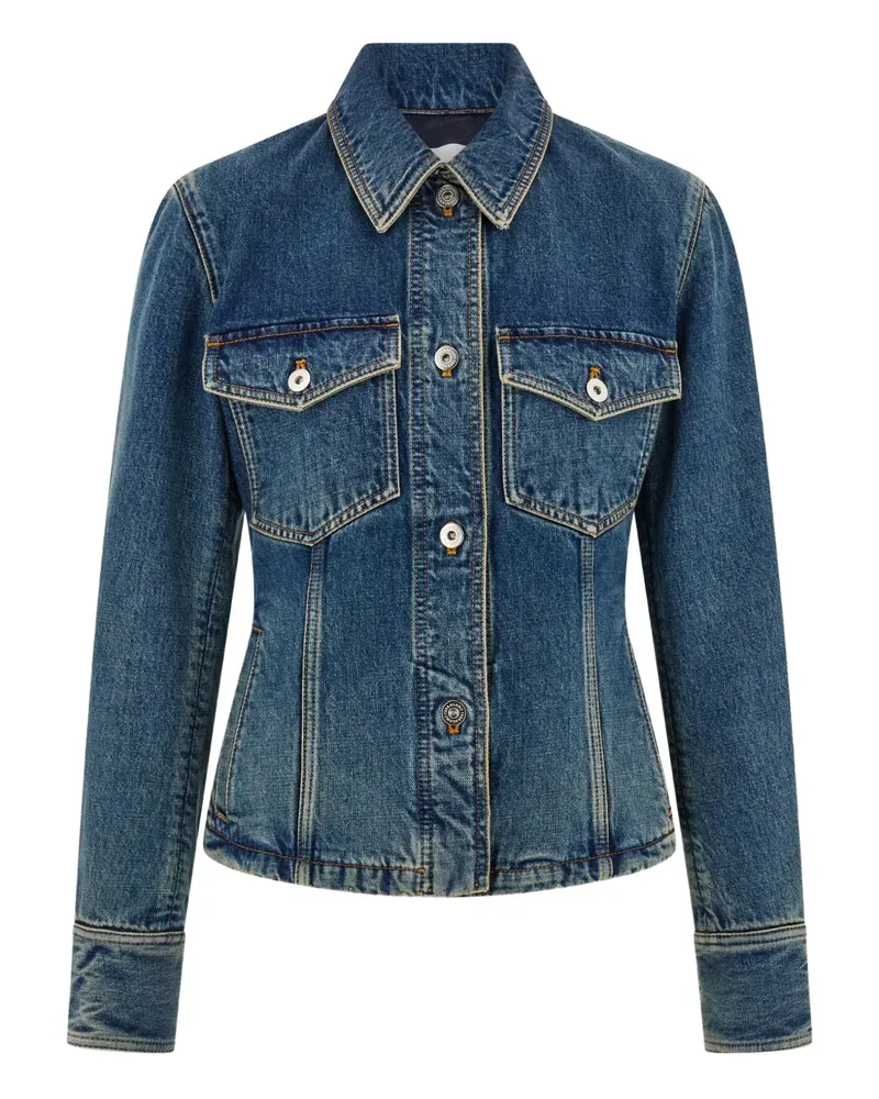 Ferragamo Klassische Jeansjacke - Blau Blau