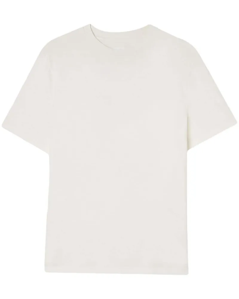 Jil Sander T-Shirt mit Logo-Print - Nude Nude