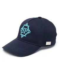 Philipp Plein Baseballkappe mit Logo Blau