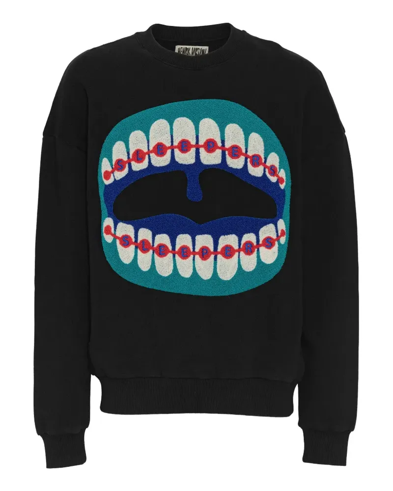 Henrik Vibskov Sleeper Mouth sweatshirt - Schwarz Schwarz