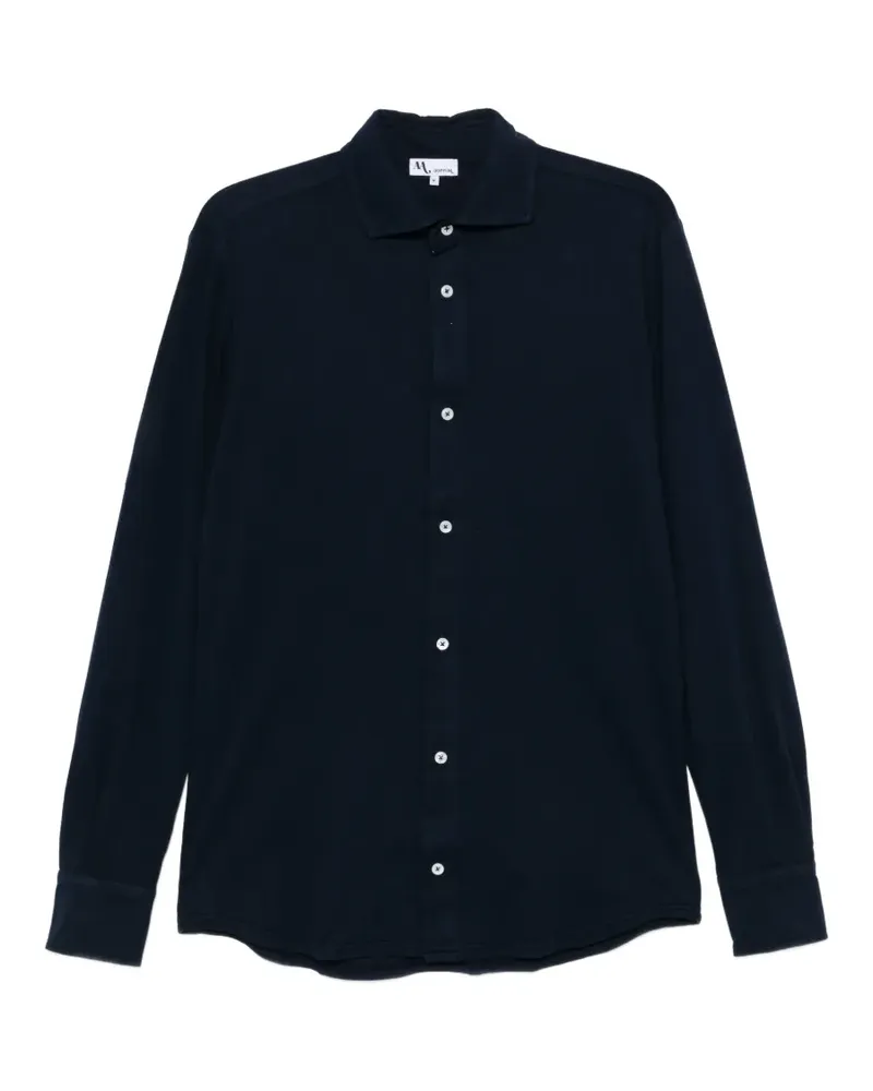 Doppiaa Geknöpftes Apollina Hemd - Blau Blau