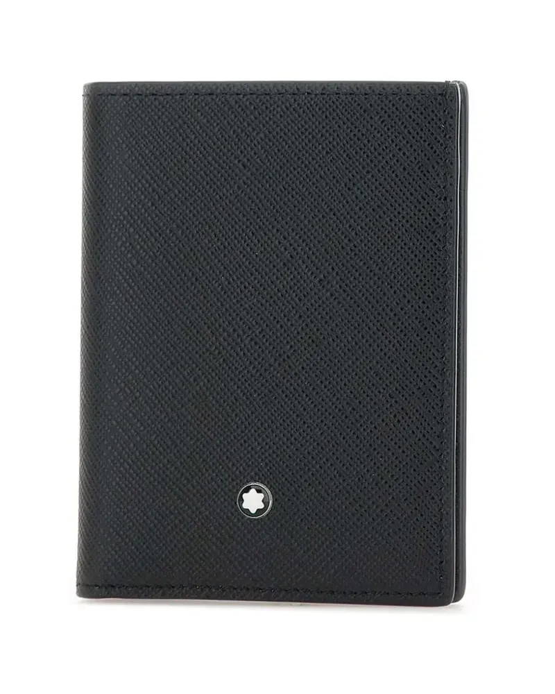 Montblanc Portemonnaie mit Logo-Schild - Schwarz Schwarz