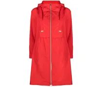 Techno Parka mit Kapuze - Rot