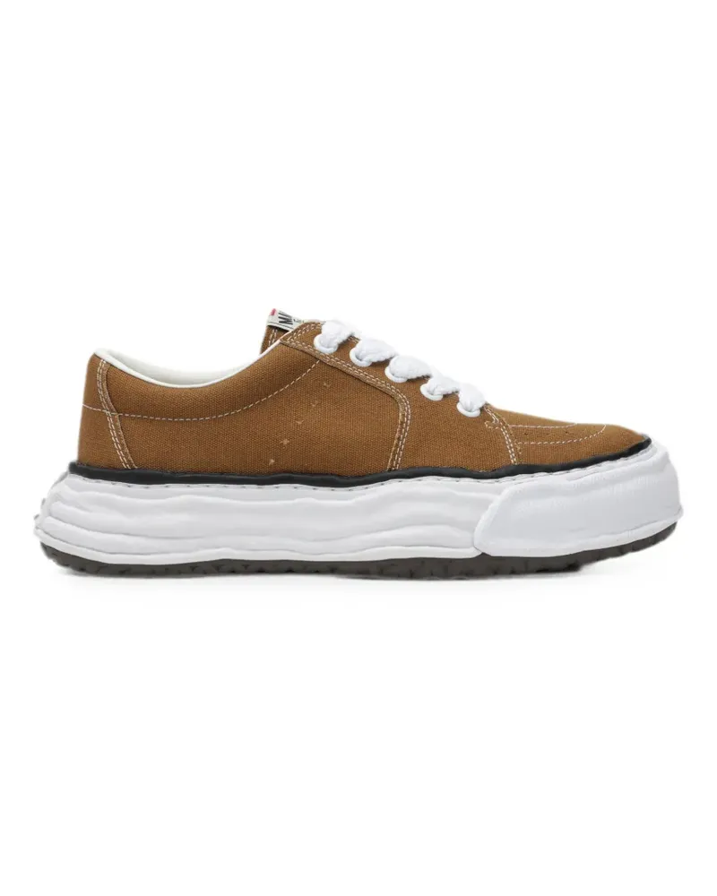 MIHARAYASUHIRO Chunky Eric OG Sneakers mit Kontrastnaht - Braun Braun