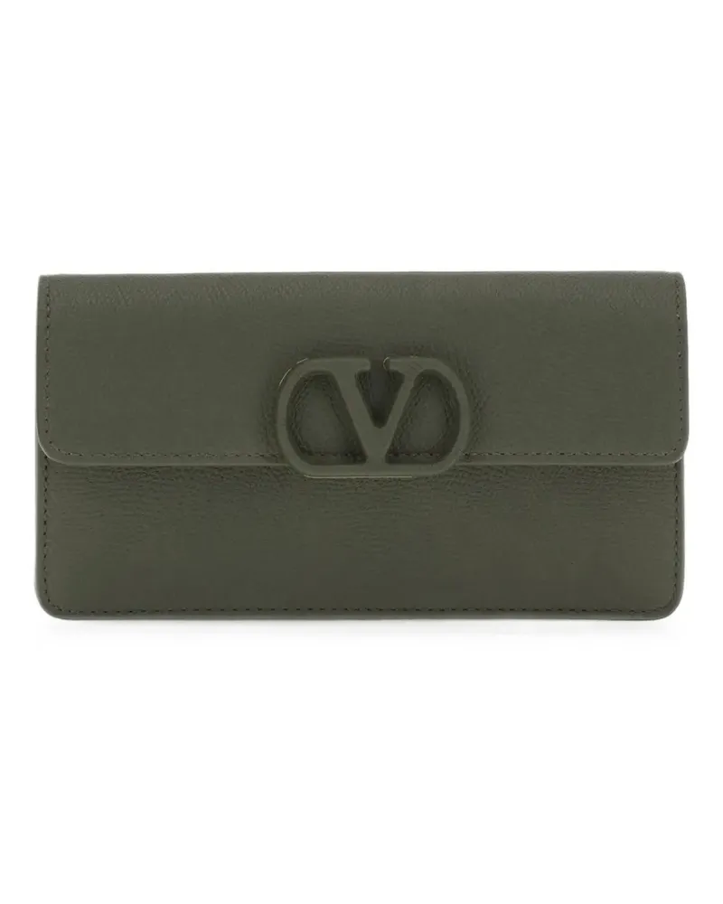 Valentino Garavani VLogo Signature chain-strap wallet - Grün Grün