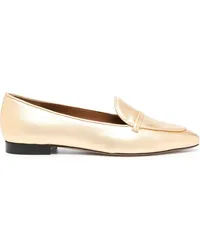 Malone Souliers Metallic-Loafer Gold