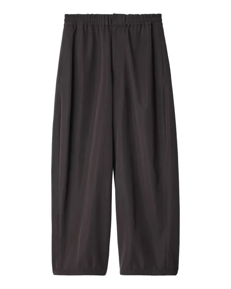 Christophe Lemaire Jogginghose aus Gabardine - Braun Braun