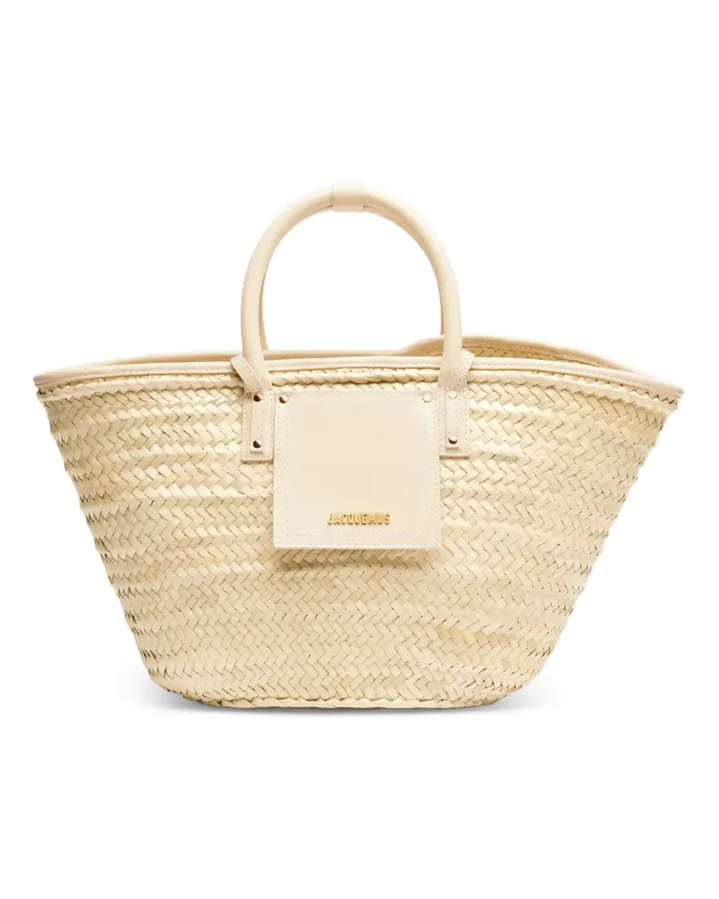 Jacquemus Le Panier Soli tote bag - Nude Nude