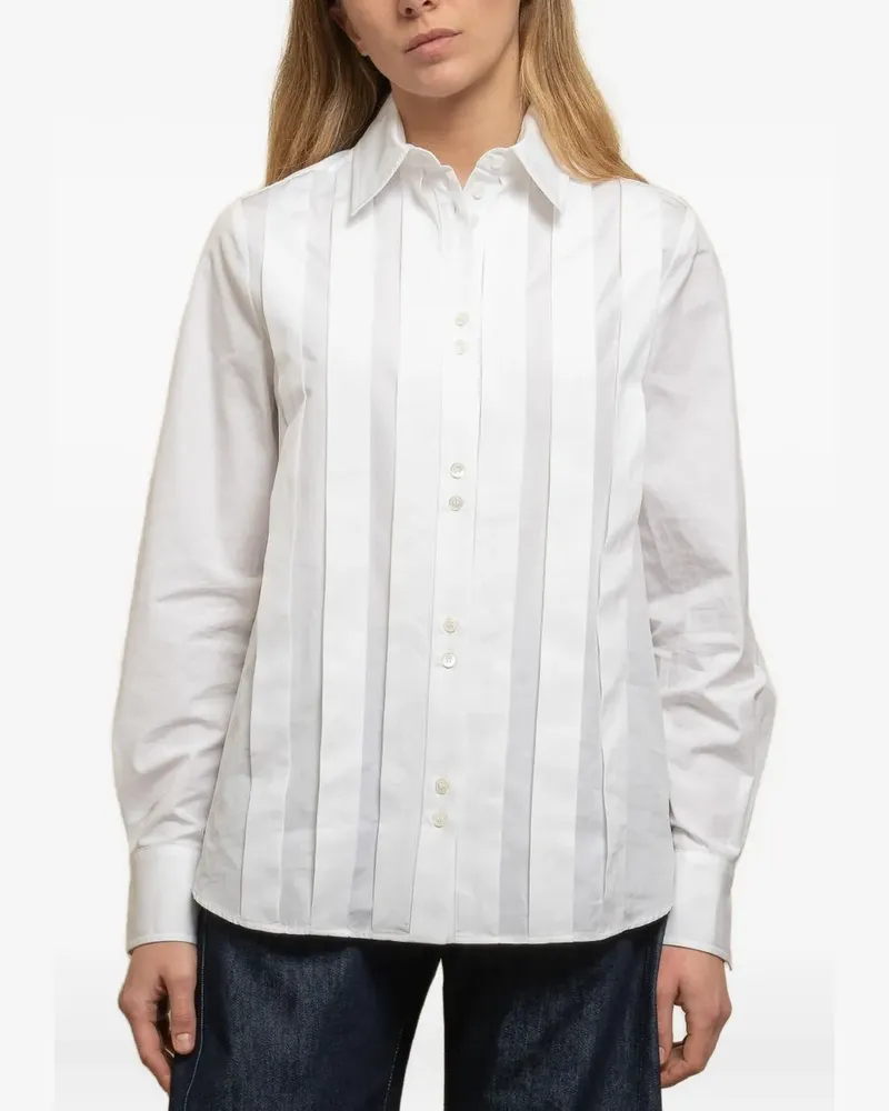 Department 5 Frenzy buttoned-cuffs shirt - Weiß Weiß
