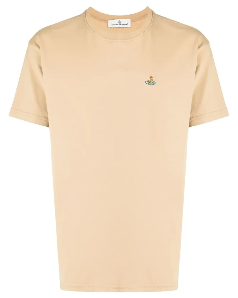 Vivienne Westwood T-Shirt mit Logo - Braun Braun