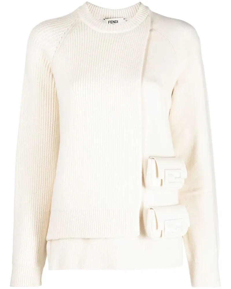 Fendi Pullover im Layering-Look - Nude Nude