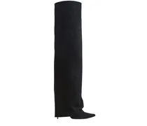 Ariel Stiefel mit spitzer Kappe 120mm - Schwarz