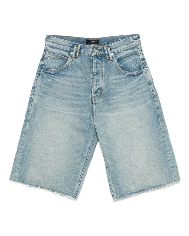 PURPLE BRAND Klassische Shorts - Blau Blau