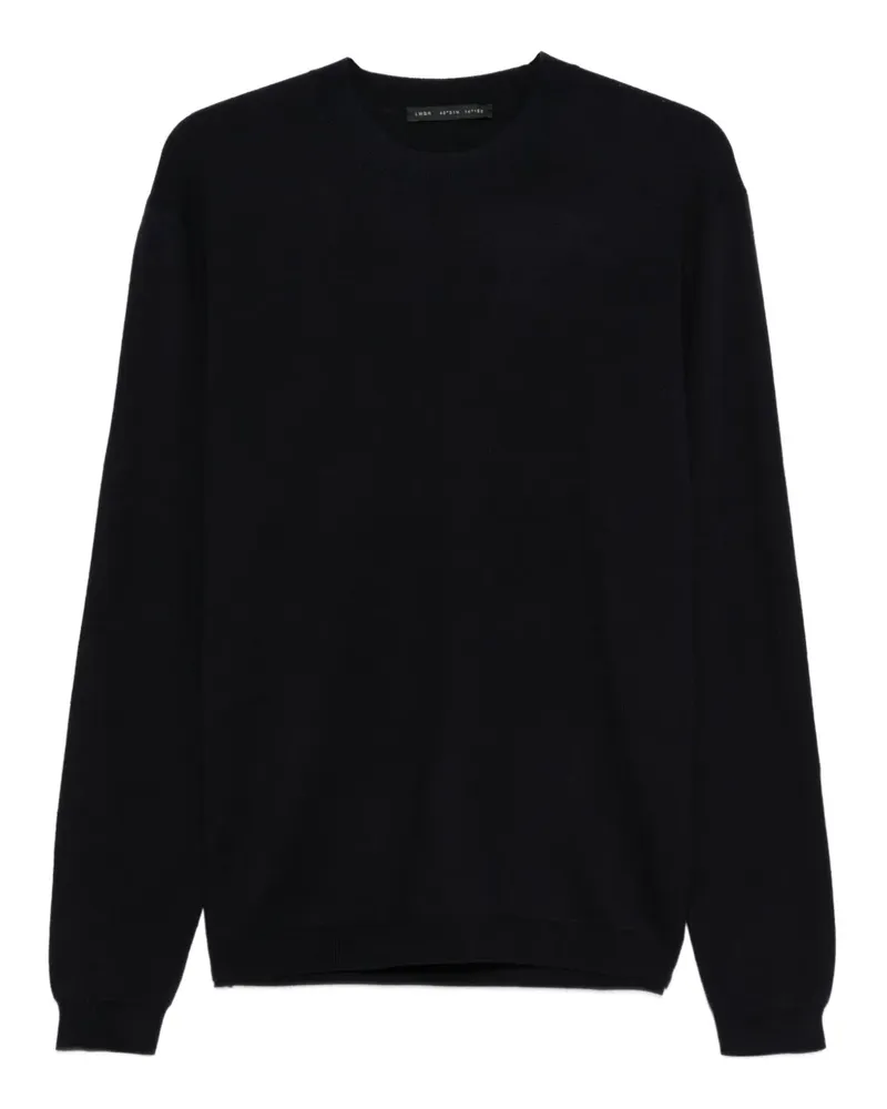 Low Brand Pullover mit Rundhalsausschnitt - Blau Blau