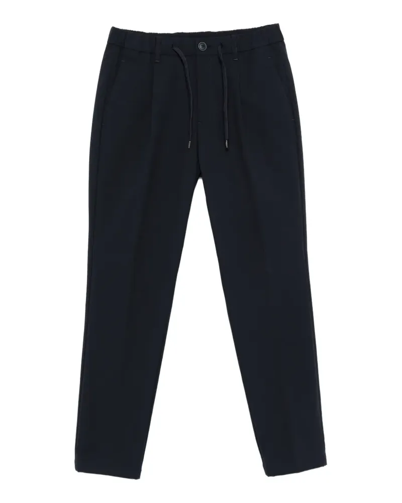 Herno Hose mit Kordelzug - Blau Blau