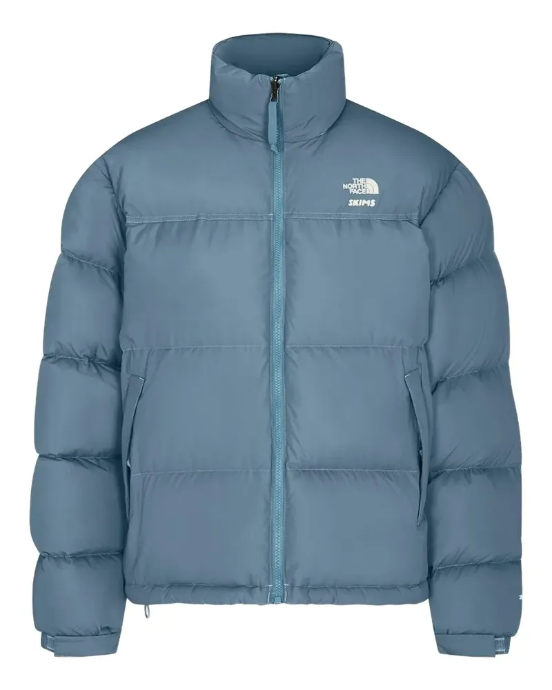 SKIMS x The North Face 1996 Nuptse padded jacket - Blau Blau