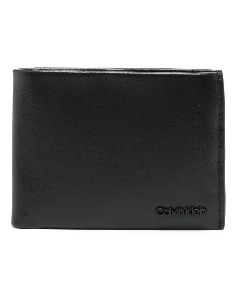 Calvin Klein Portemonnaie mit Logo - Schwarz Schwarz