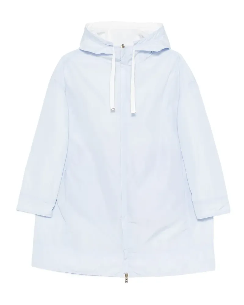 Herno drawstring hooded parka - Blau Blau