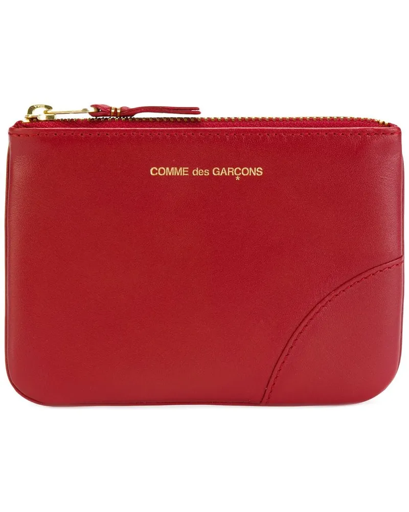 Comme des Garçons Portemonnaie mit Logo-Stempel - Rot Rot