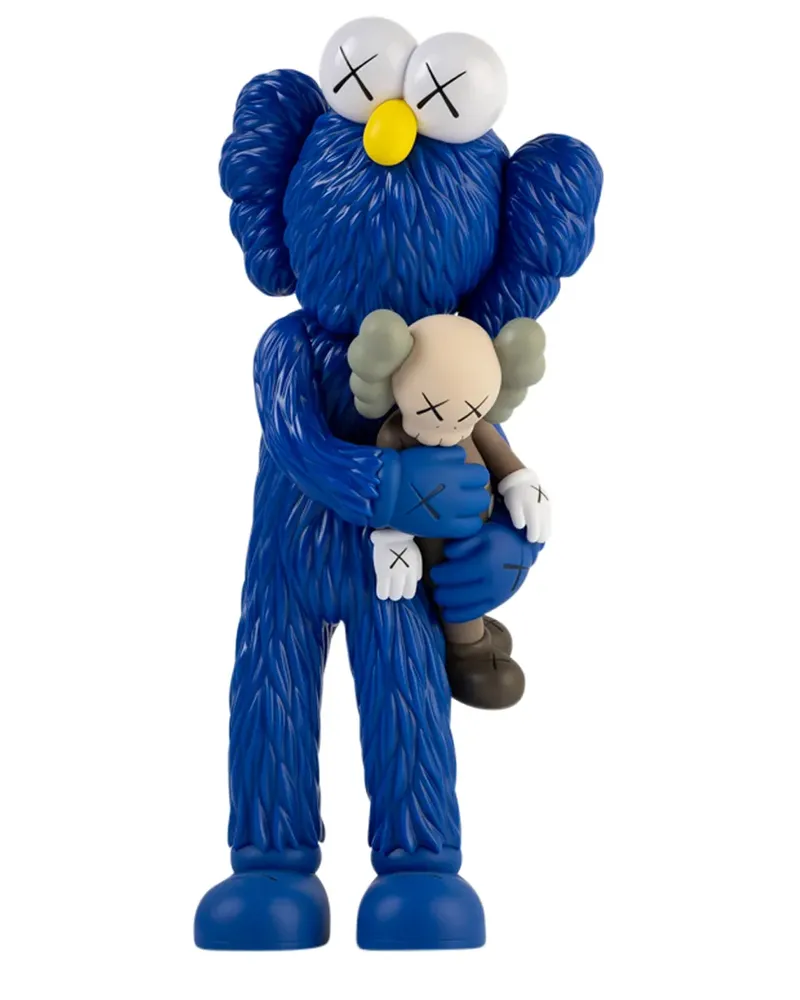 KAWS Companion' Figur - Blau Blau