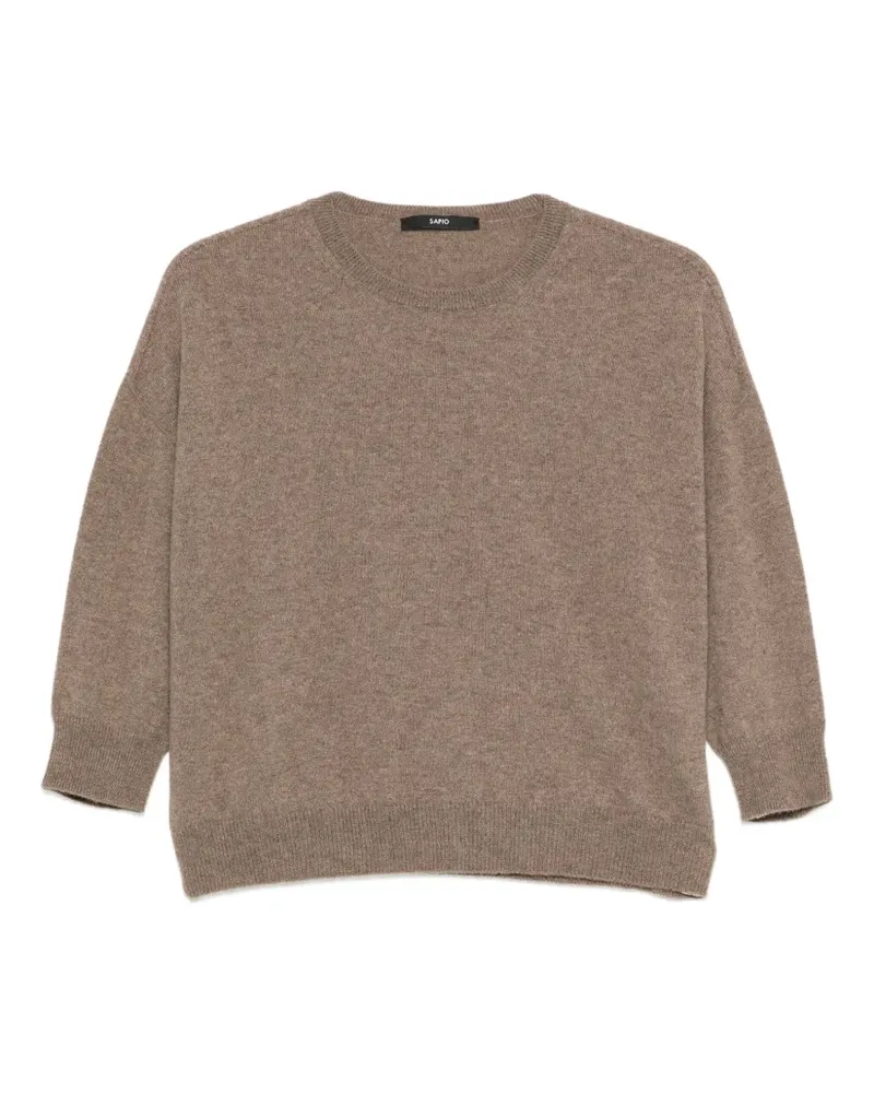 Sapio Pullover mit Rundhalsausschnitt - Gold Gold
