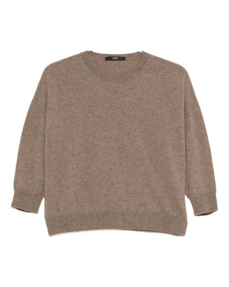 Sapio Pullover mit Rundhalsausschnitt - Gold Gold